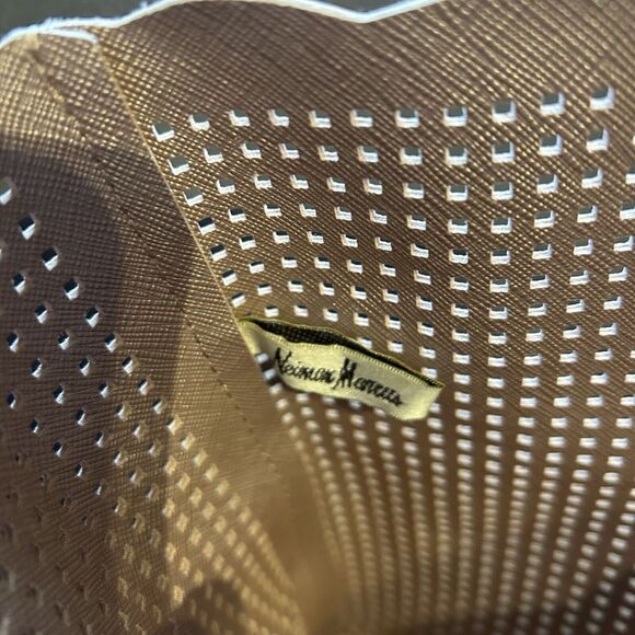 Neiman Marcus Tote Bag‎ Large Blush Pink Faux Leather - Picture 2 of 9